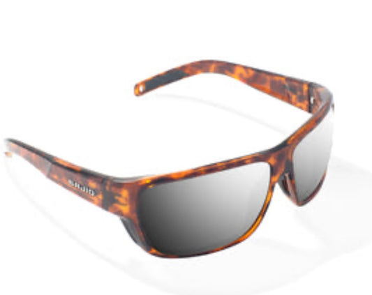 Bajio Rigolets - Brown Tort Gloss/Silver Mirror Glass - RIG11113