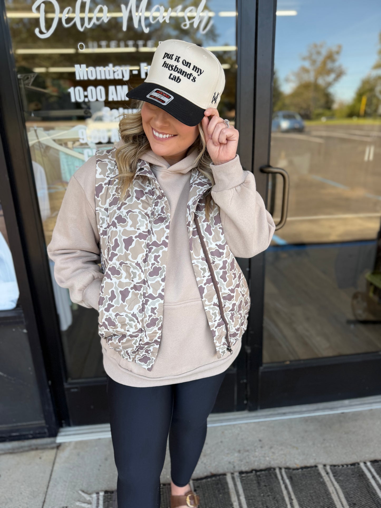 Birdie - Duck Camo Puffer Vest