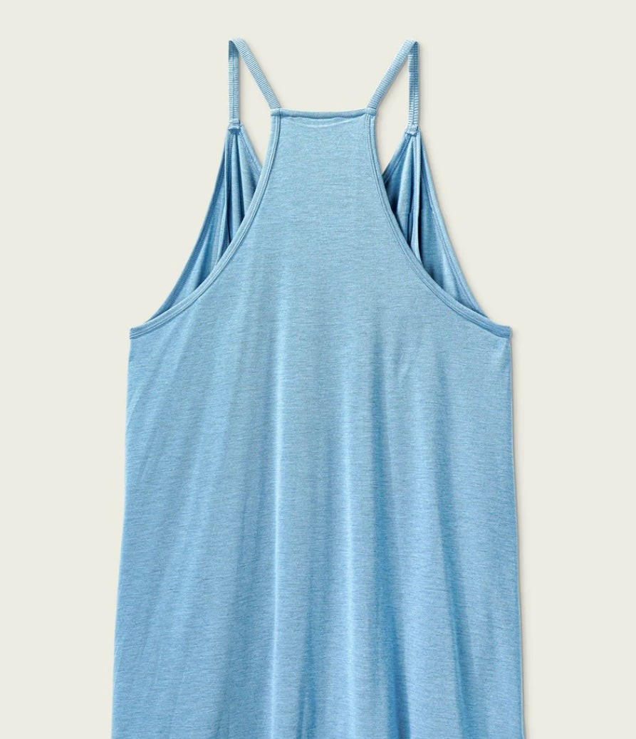 Marsh Wear Buxton Romper Dress - Blue Heaven Heather