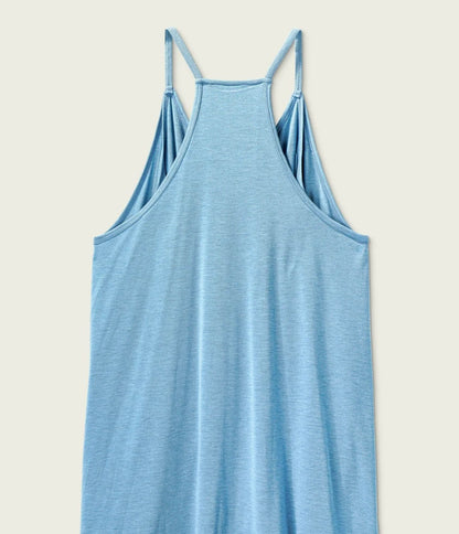 Marsh Wear Buxton Romper Dress - Blue Heaven Heather