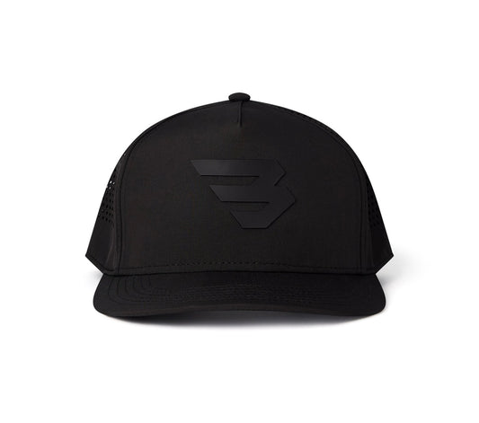 Burlebo Performance Hat - flying B - Black
