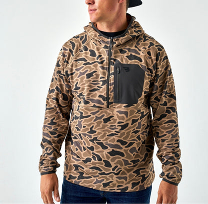 Burlebo - Blaze Tech Quarter Zip - Gauge Camo
