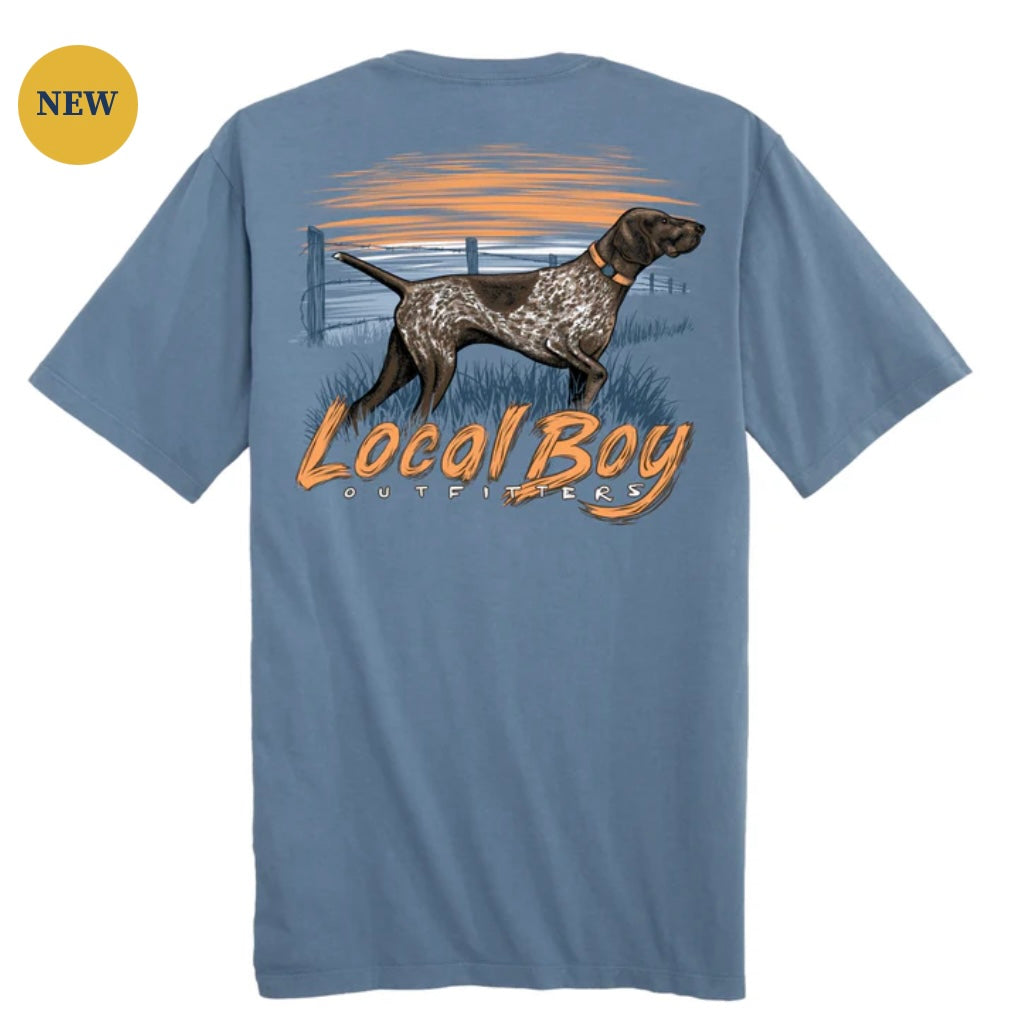 Toddler Local Boy GSP Sunset SS Tee - Slate