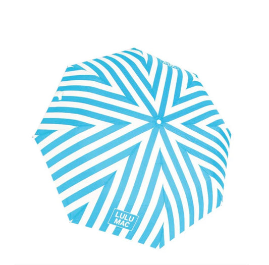 LULU MAC Umbrella- Blue Stripe