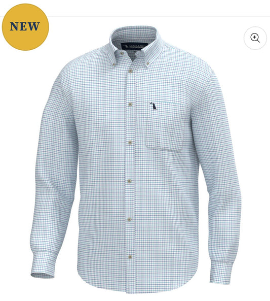 Local Boy Blythe Dress Shirt - Purple/Sly Blue/Plum