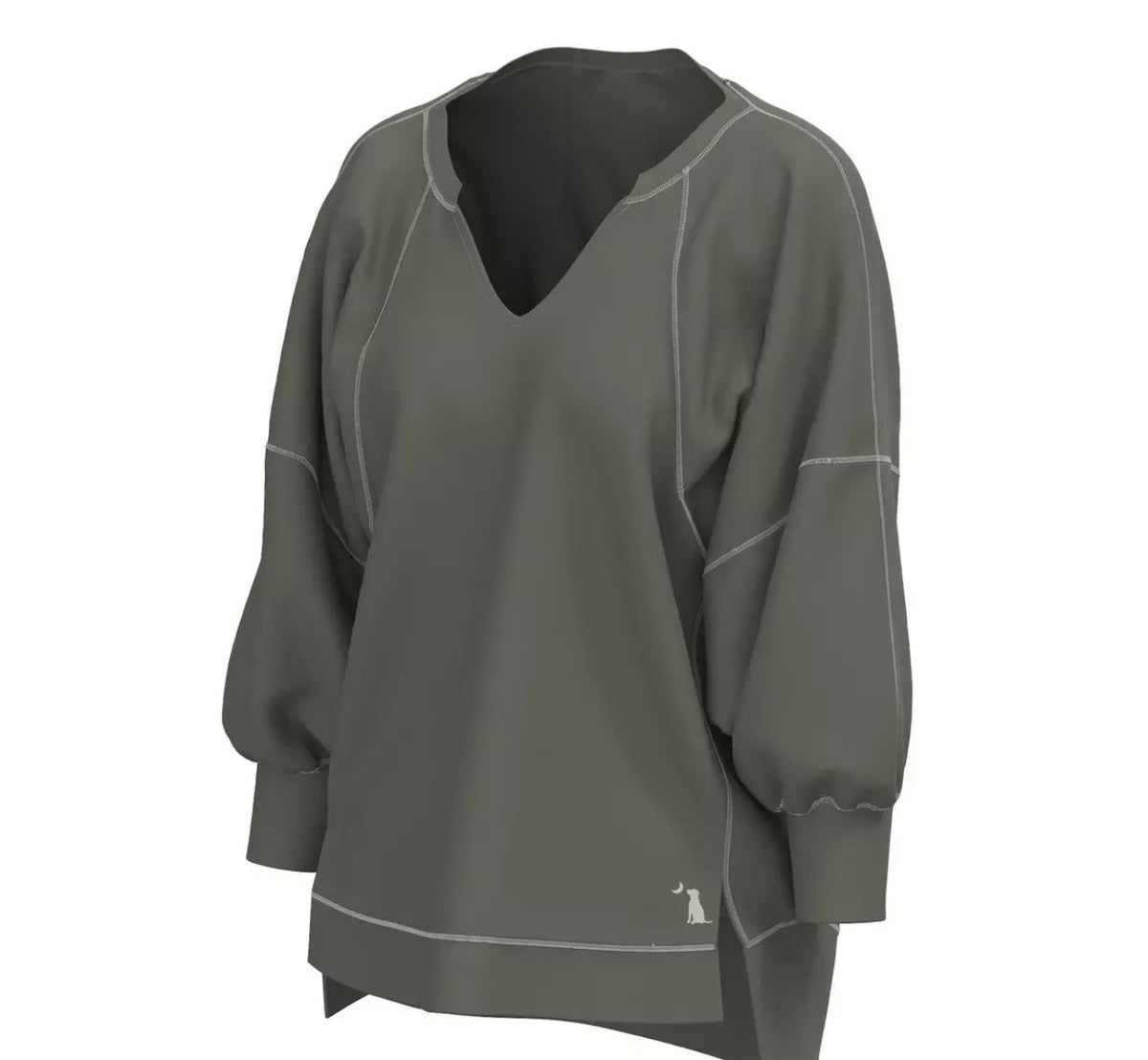Local Girl Haven Long Sleeve-Olive