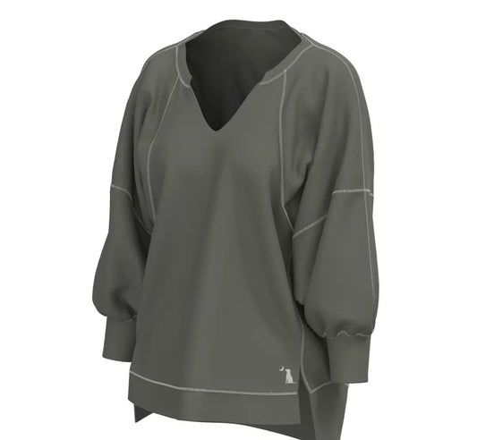 Local Girl Haven Long Sleeve-Olive