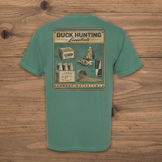 Combat Waterfowl The Essentials Tee - Light Green