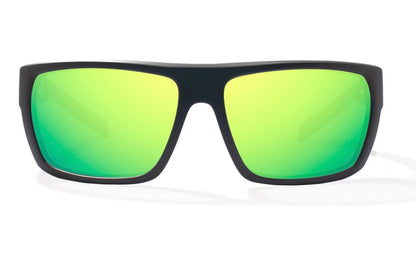 Bajio Palometa - Black Matte Matte/Green Mirror Glass