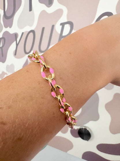 Ezzy Magnetic Bracelet: Pink