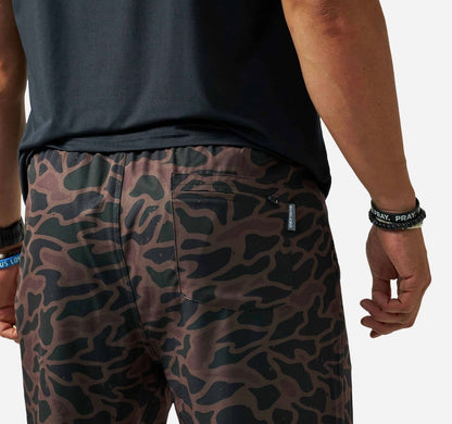 BURLEBO Athletic Short - Benita Camo 7”