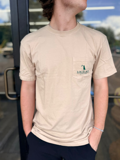 Local Boy Piles Make Smiles SS Tee - Latte