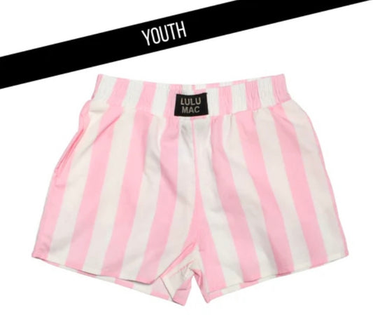 Lulu Mac Light Pink DARBY KIDS SHORTS