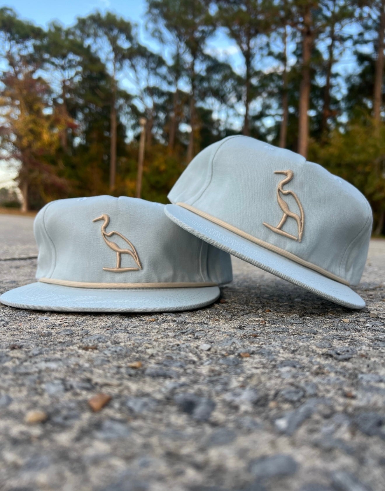 Dirty Marsh HERON EMBROIDERED | ROPE | TARPON