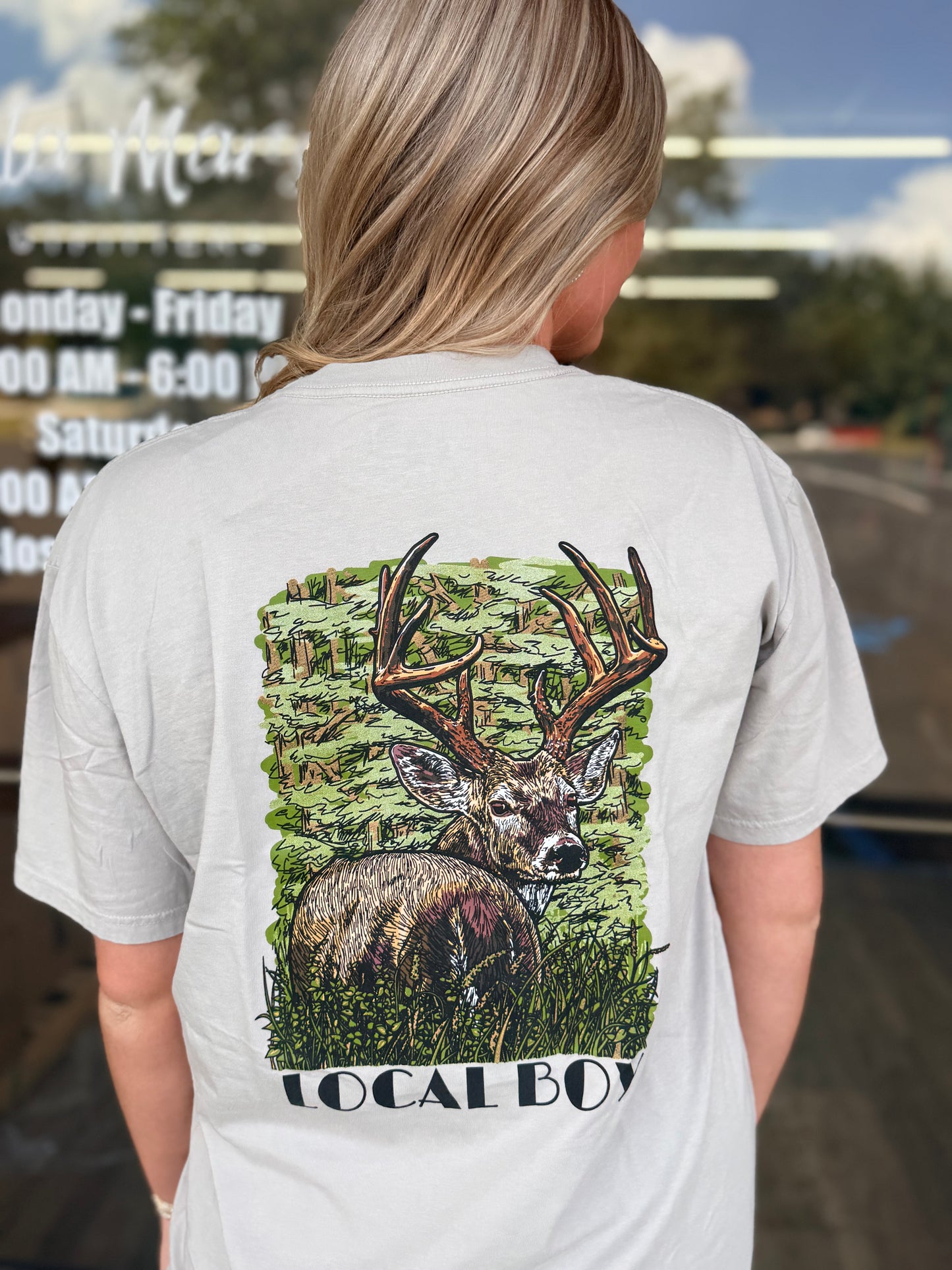 Local Boy Woodstalk SS Tee - Silver