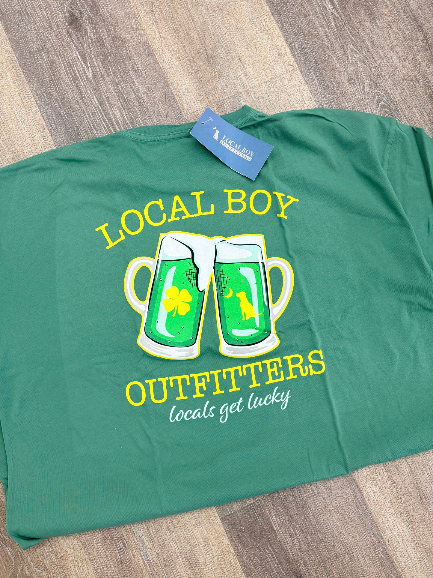 Local Boy Outfitters St.Pattys Cheers-LTG