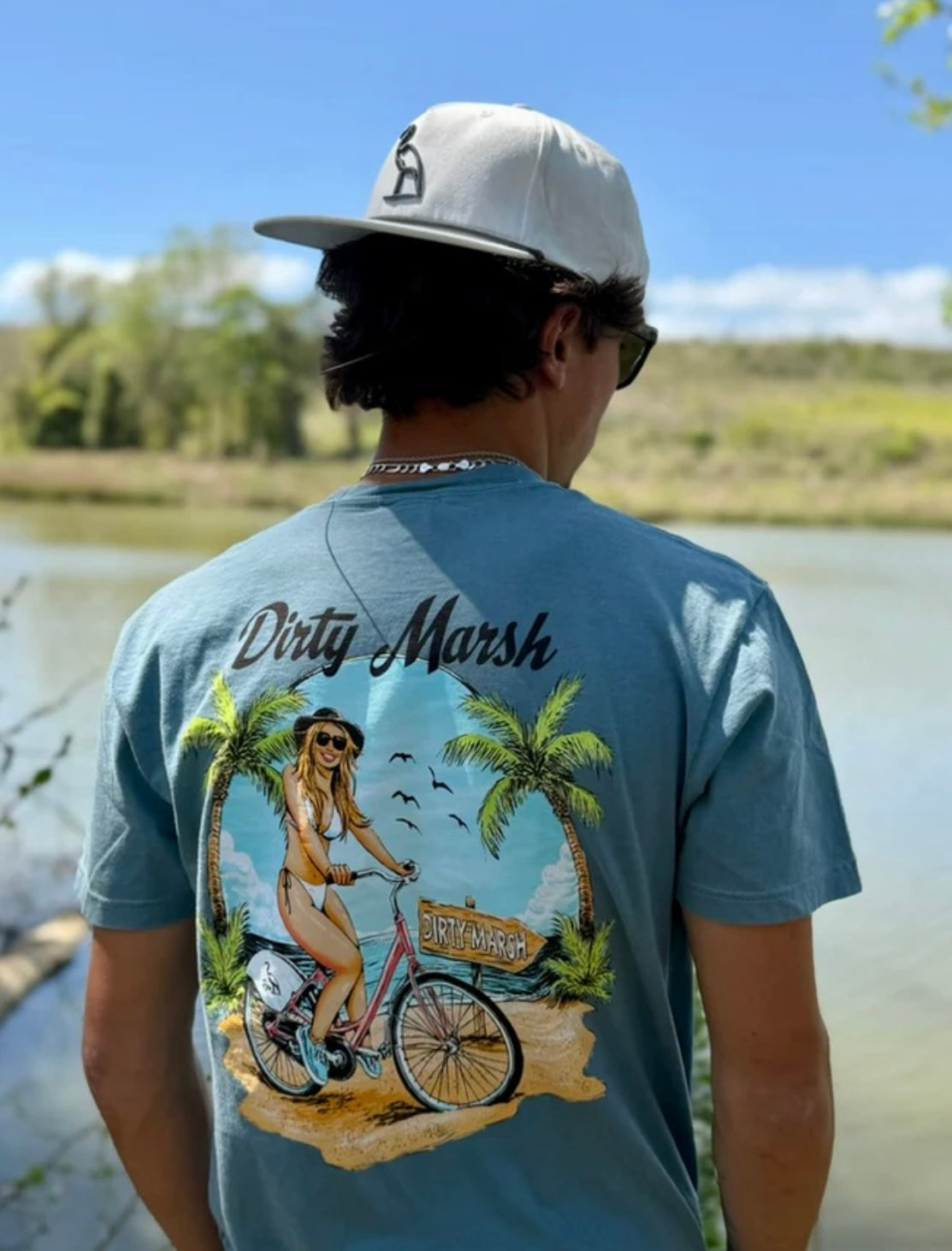 Dirty Marsh BEACH CRUISER | ICE BLUE
