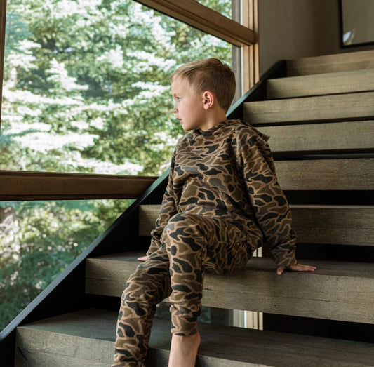 Youth/Toddler Burlebo Fleece Jogger -  Gauge Camo