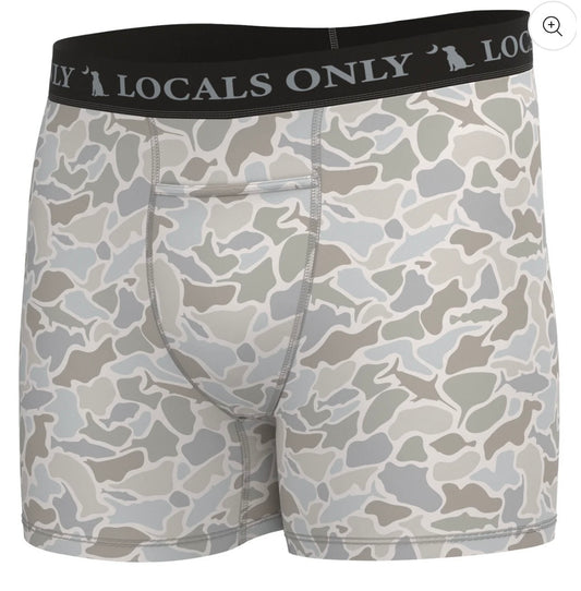 Local Boy Men’s Boxer Briefs - Saltwater Camo
