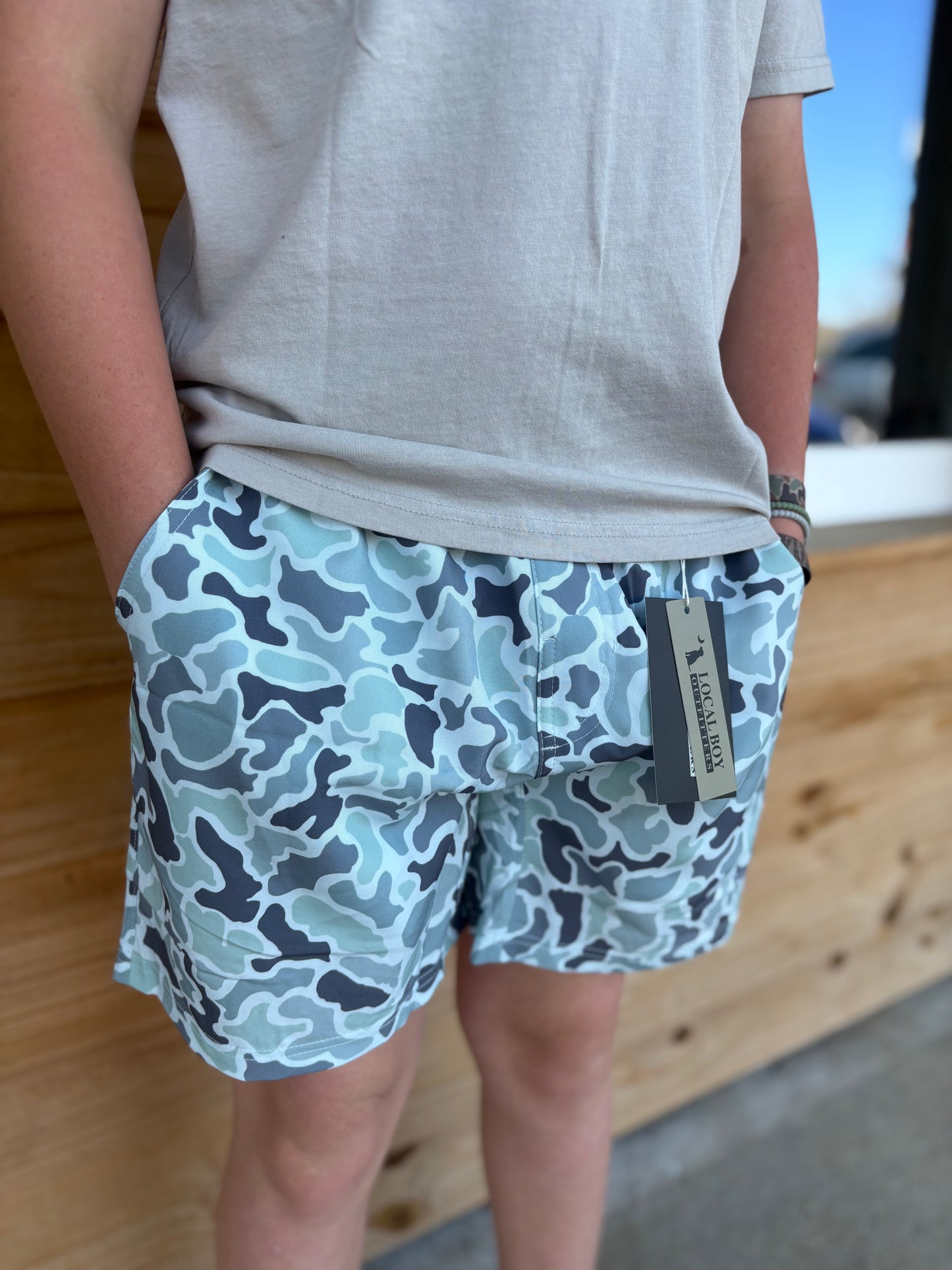 Local Boy Outfitters Volley Shorts - Localflage Lagoon