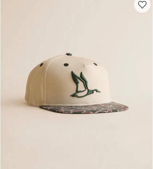Roost Canvas Camo Bill hat (RH-R-161)