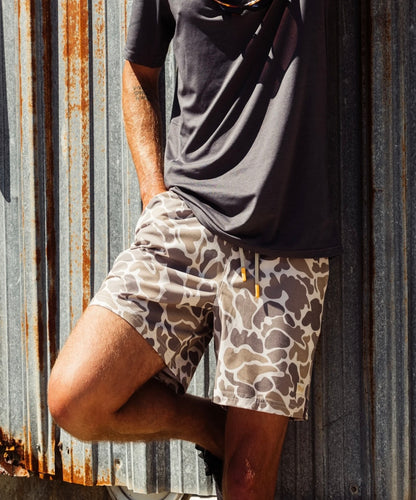 Marsh Wear Fulton 6” Volleys - Khaki Mallard Camo