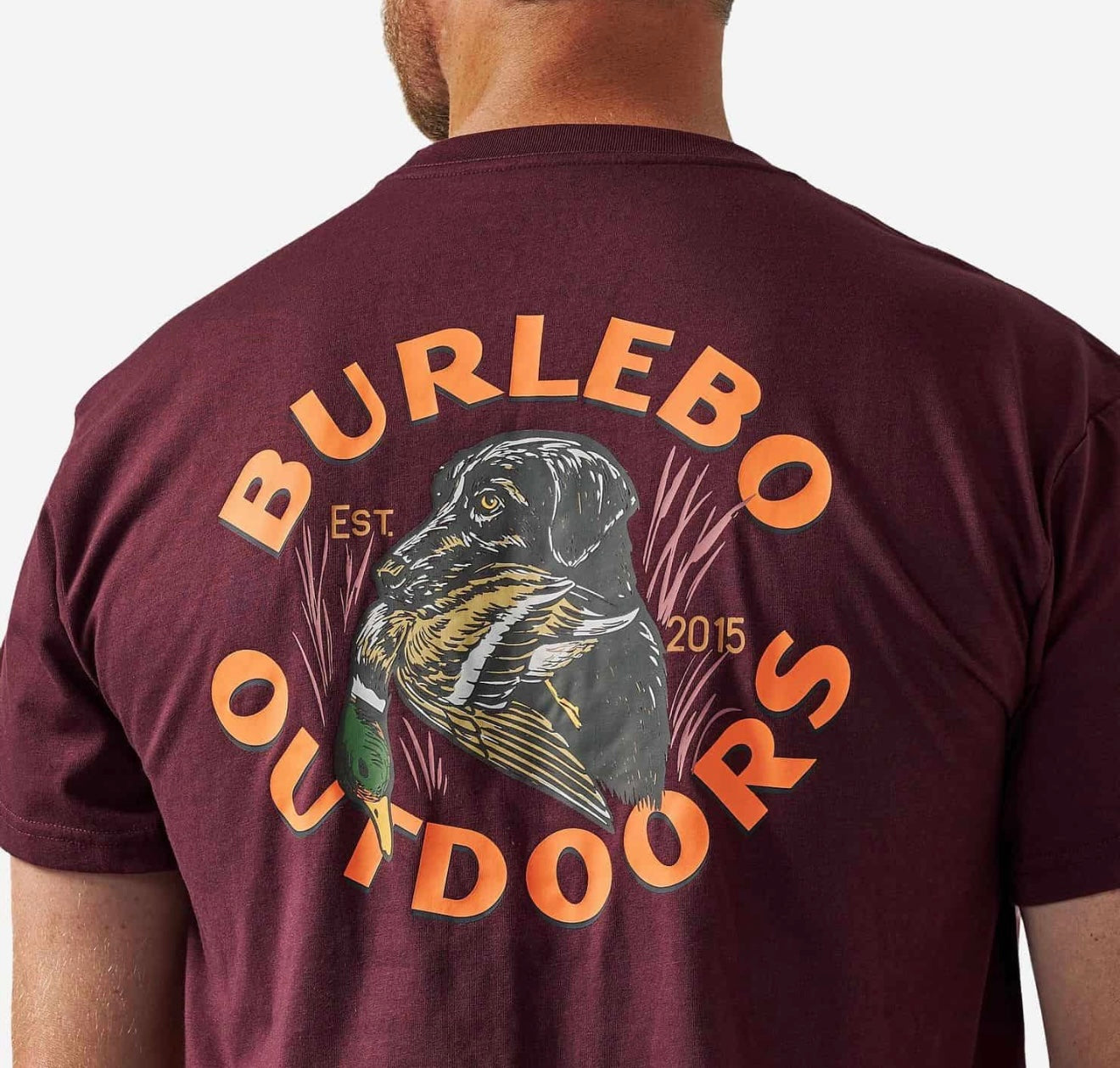 Burlebo SS Duck Down - Maroon