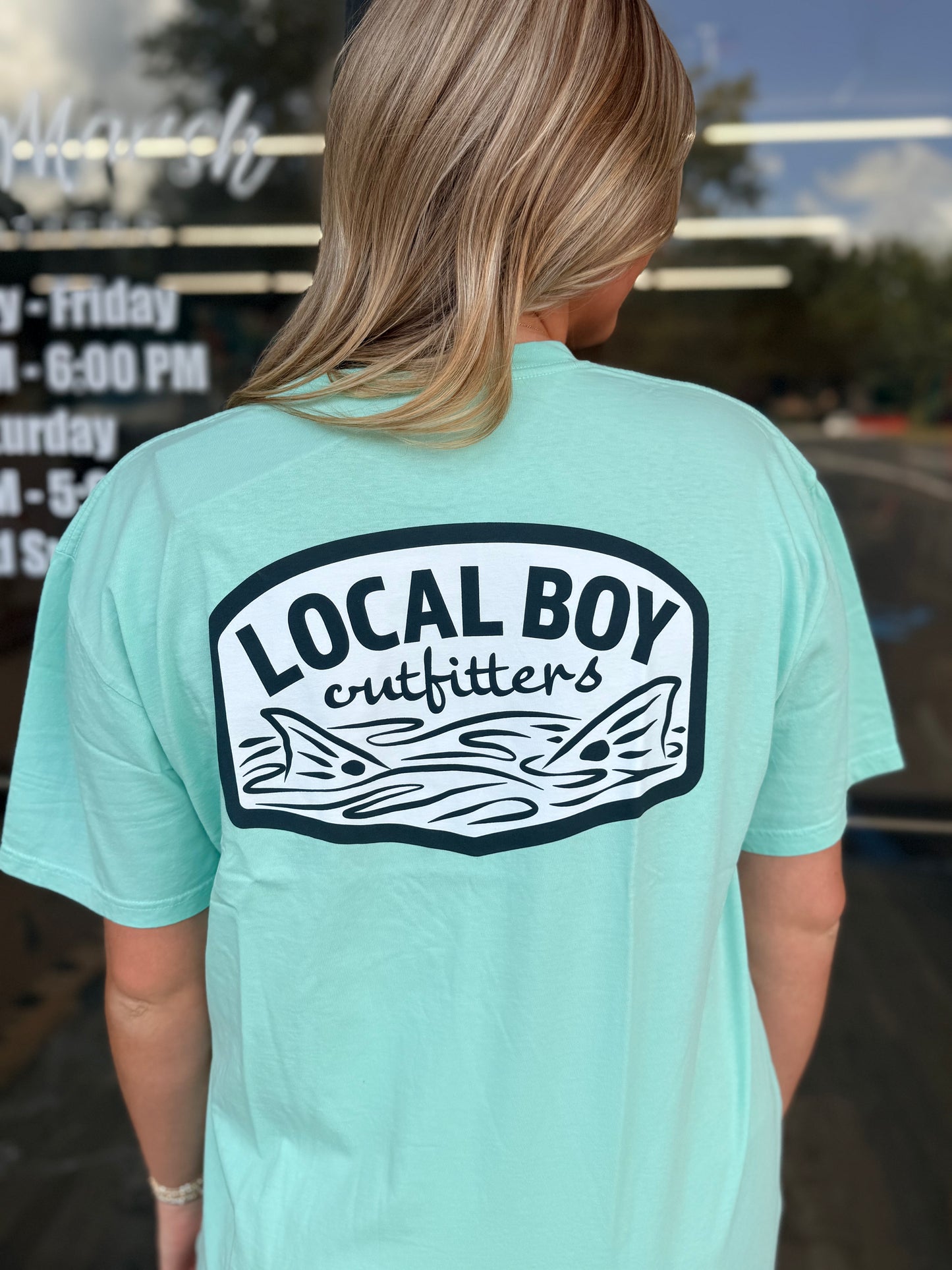 Local Boy Fish Tails SS Tee - Island Reef