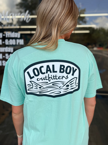 Local Boy Fish Tails SS Tee - Island Reef