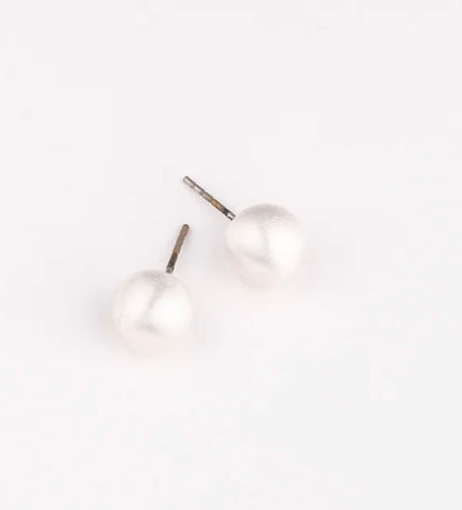 Michelle Mcdowell Grenada Earrings | Brushed Silver | Medium