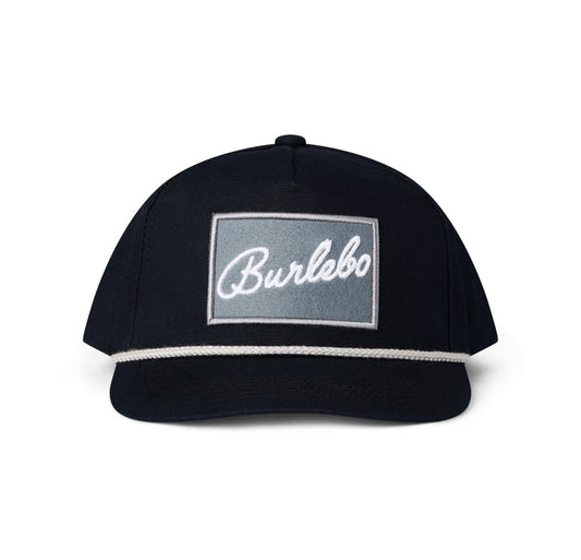 BURLEBO - Grey Patch - Black