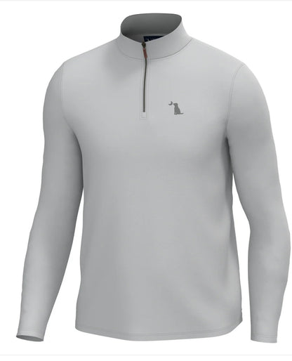 Local Boy Bentley Quarter Zip - Light Gray
