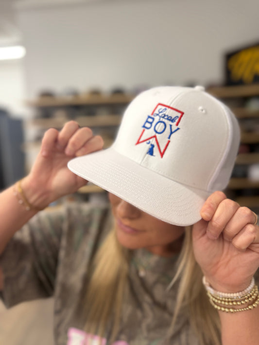 Local Boy Outfitters Ultra Local Trucker Hat - White