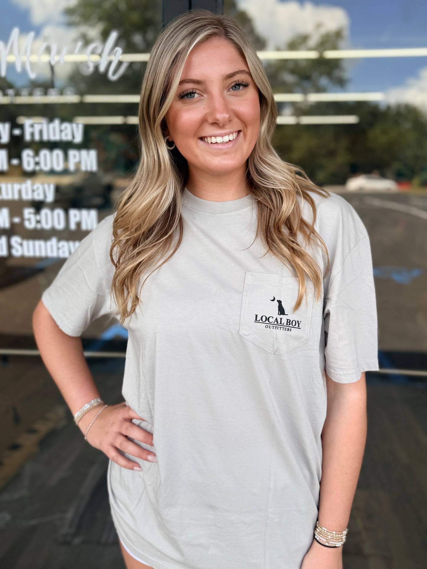 Local Boy Woodstalk SS Tee - Silver