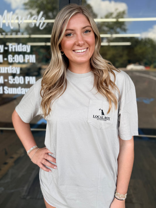 Local Boy Woodstalk SS Tee - Silver