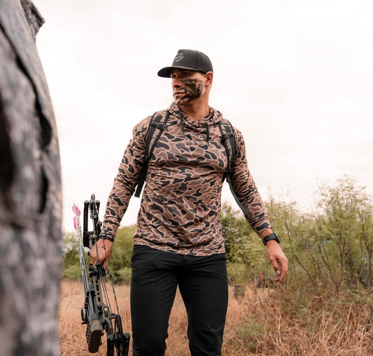 Burlebo Performance Hoodie - Gauge Camo