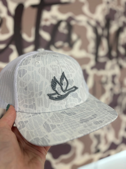 Prep Goose Sb  Hat: Ghost Vein Camo 6 Panel