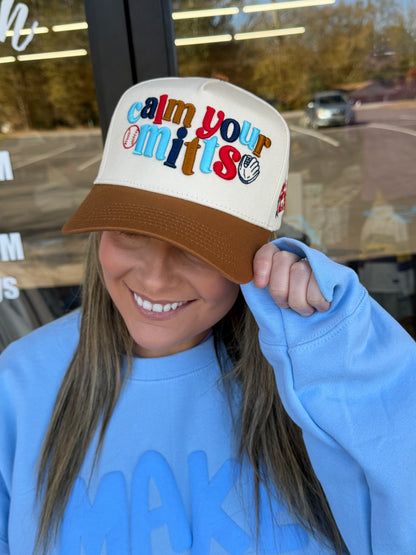 NEW Calm Your Mitts Puff Stitch Hat