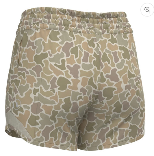 Local Girl Vista Shorts - Forest Camo Desert