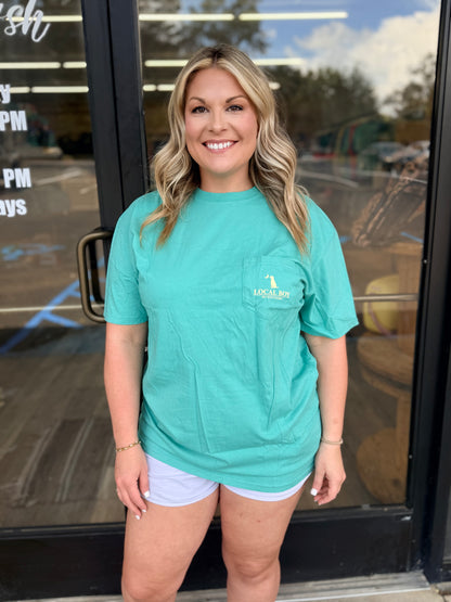 Local Boy Kegger SS Tee - Seafoam