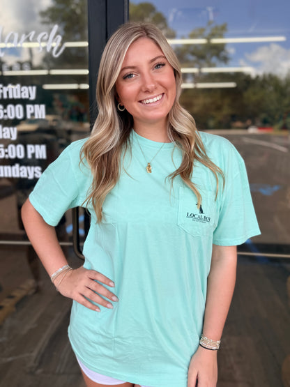 Local Boy Fish Tails SS Tee - Island Reef