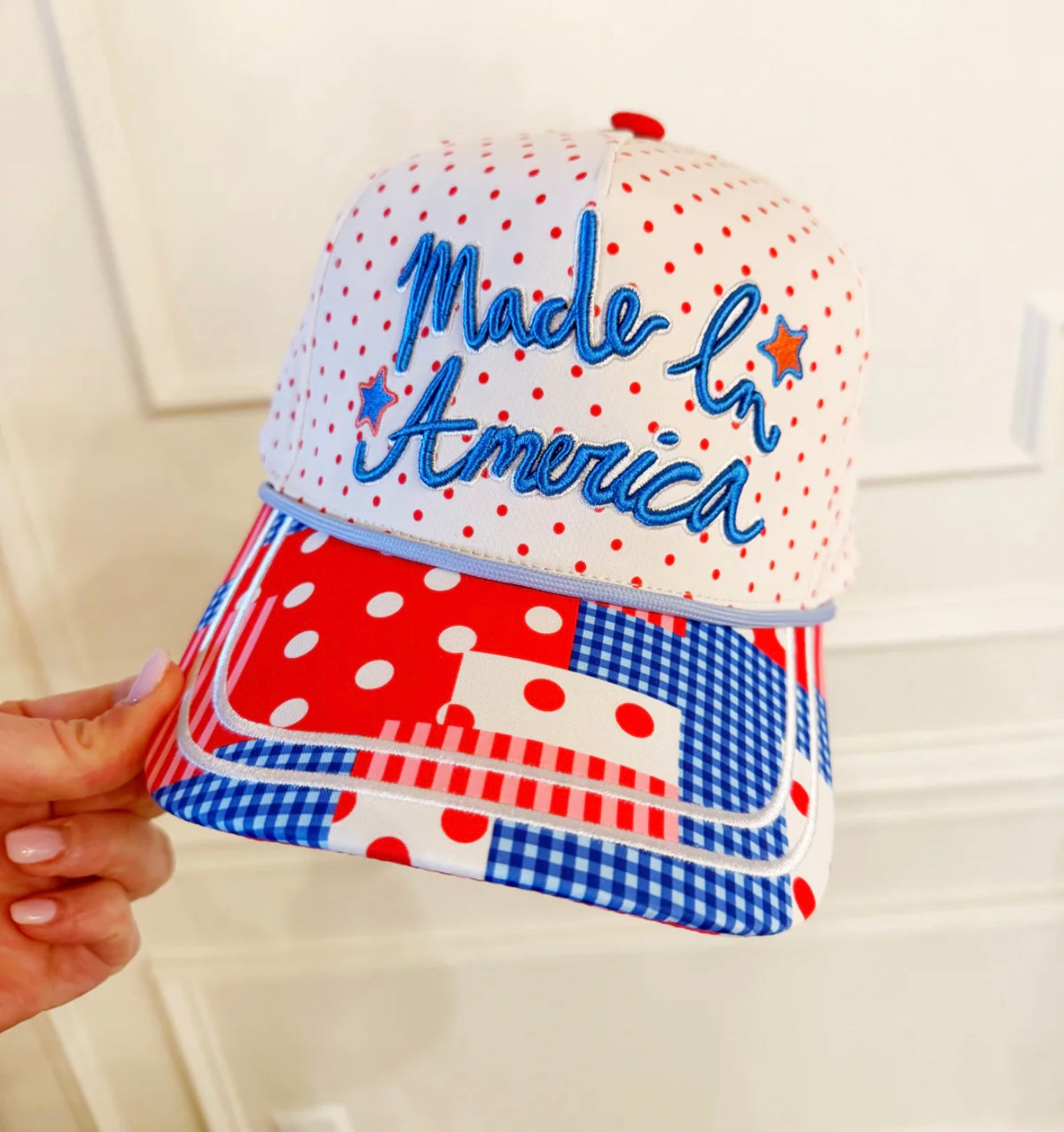 Patchwork Made In America Hat