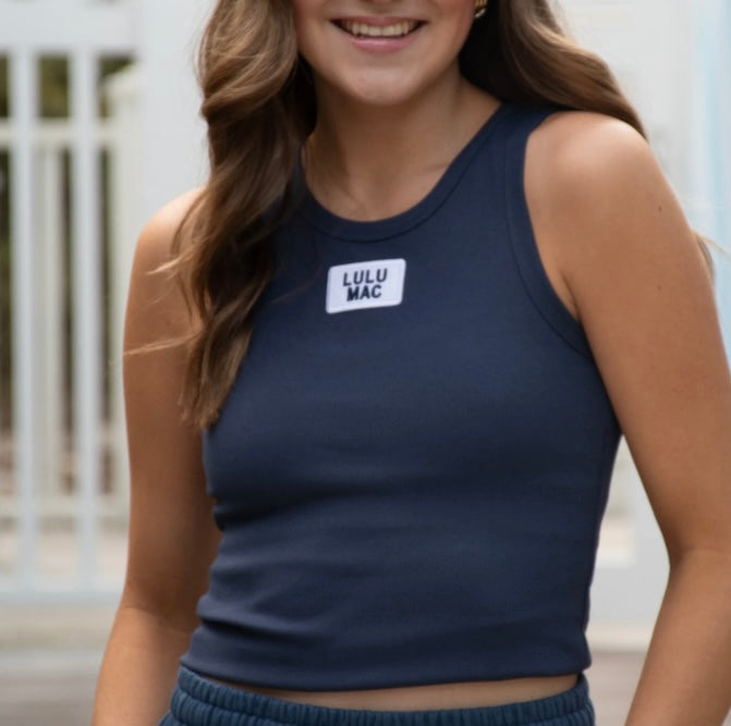 Lulu Mac Tank - Navy
