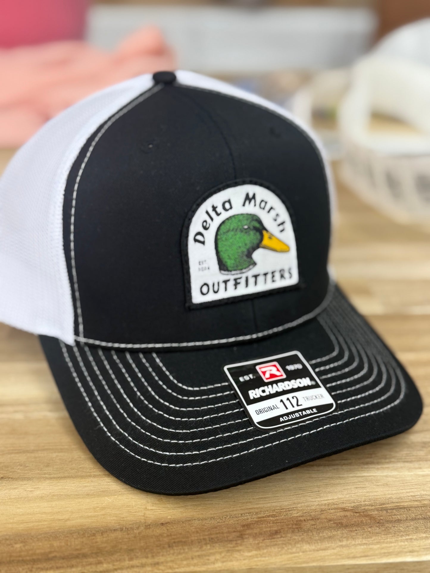 Delta Marsh - Duck Patch - Richardson 112 - Black/White