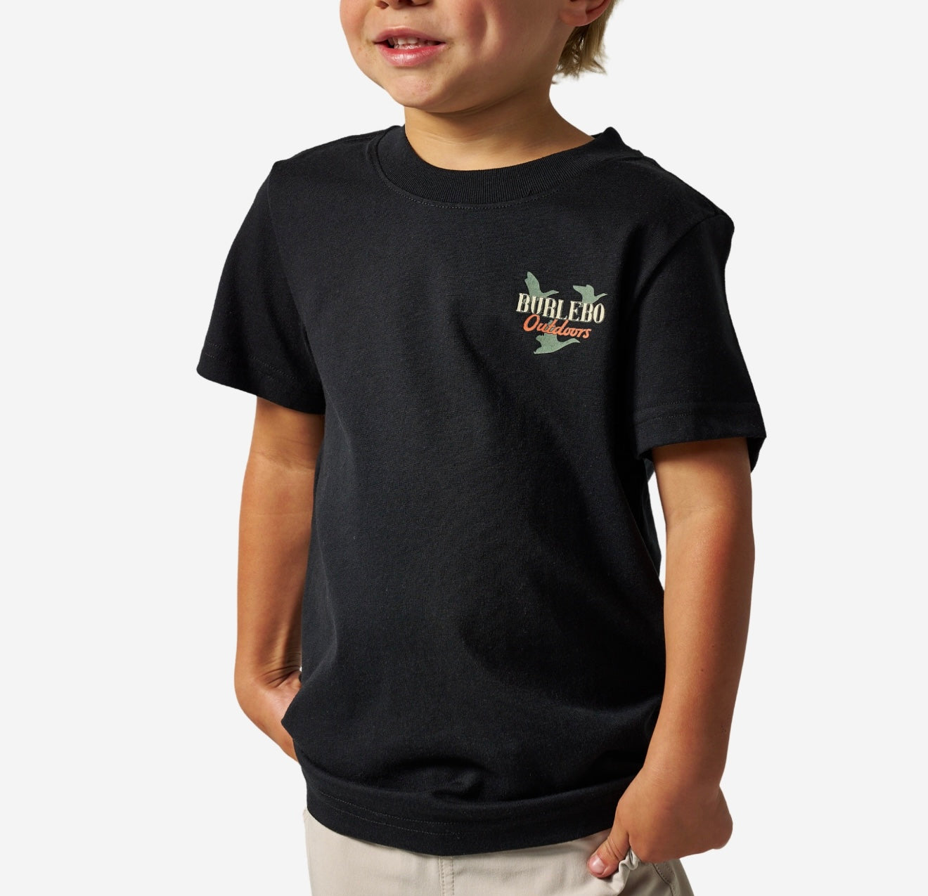 Toddler/Youth Burlebo SS Field Companion - Black