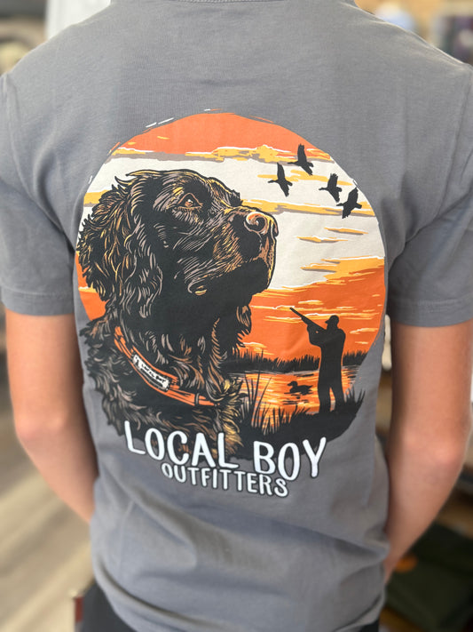 Youth Local Boy Outfitters - Boykin Dream SS Tee - Gray