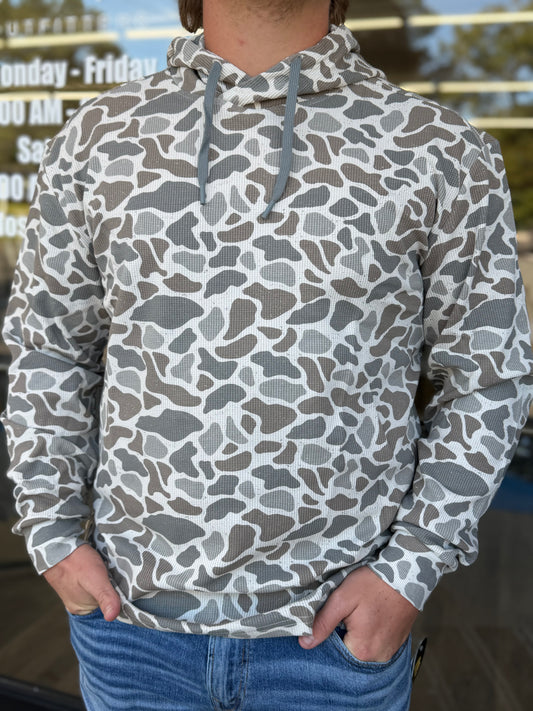 Burlebo Thermal Hoodie - Classic Deer Camo