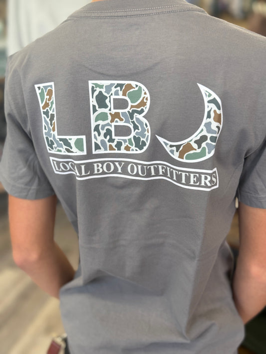 Youth Local Boy Outfitters - LBO Bluff SS Tee - Gray