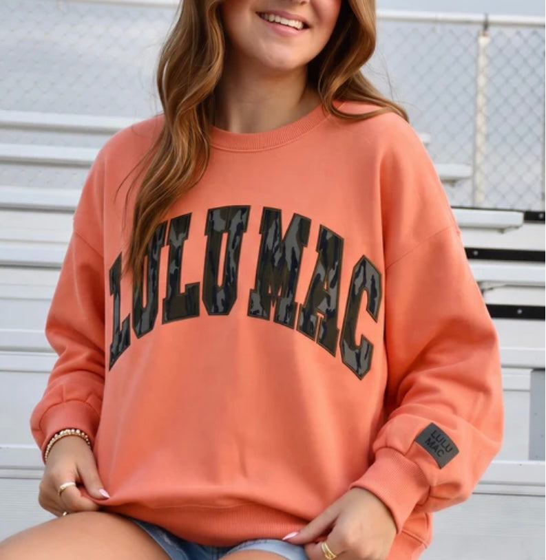 Lulu Mac Orange W/ MOSSY OAK BOTTOMLAND