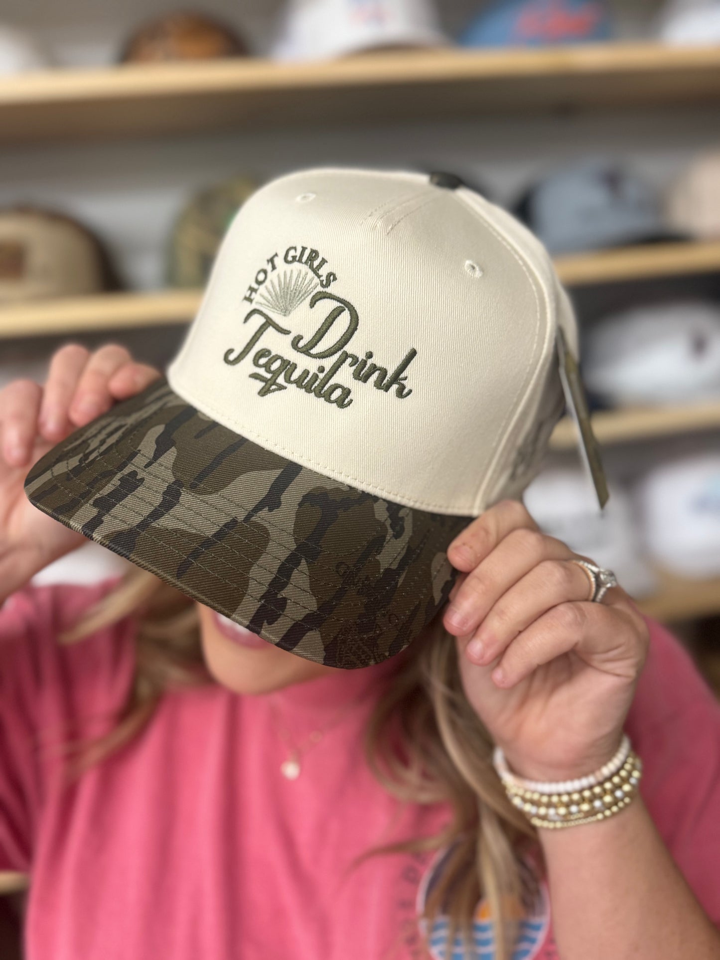 MHC Hot Girls Drink Tequila - Bottomland/Natural